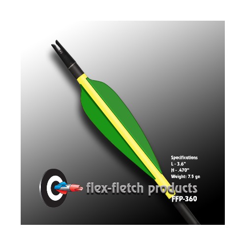 Plume FLEX FLETCH FFP 3.6"