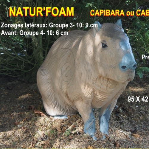 3D NATURFOAM Capibara